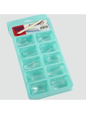 100 Adet Takma Tırnak-Şeffaf