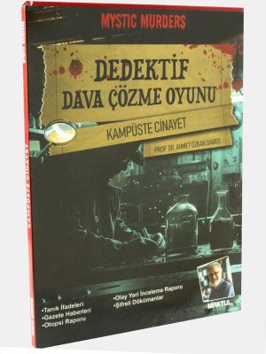 Kampüste Cinayet Dedektif Dava Çözme Oyunu-Renkli