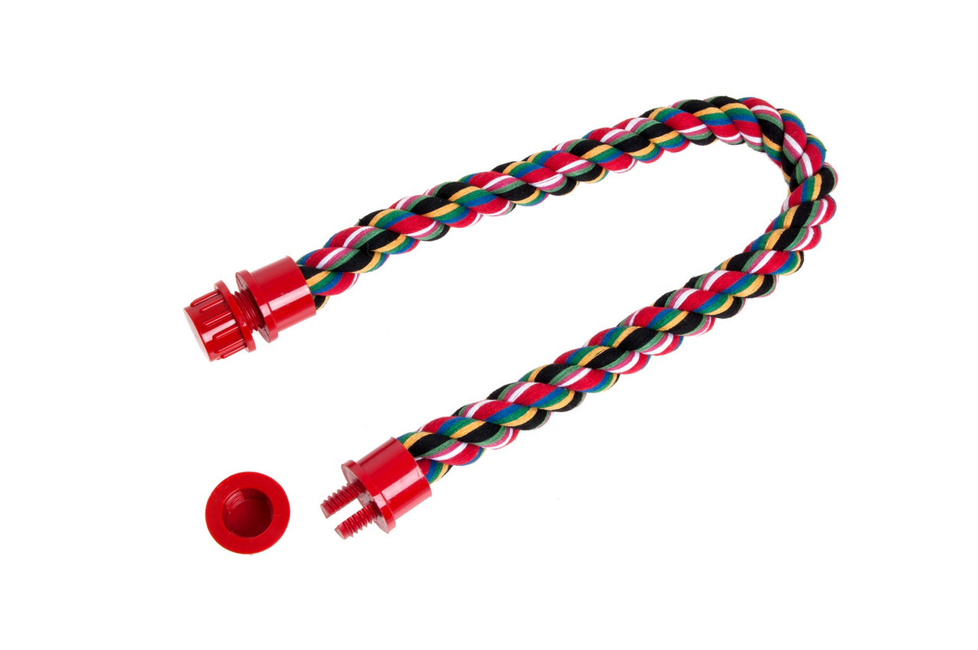 992545_12987025.jpg Karlıe Bükülebilen Tünek 30cm Karışık Renkli - Görsel 1