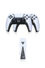 Newface Y5 64GB Android Dual Pad 4K Game Stick - Beyaz