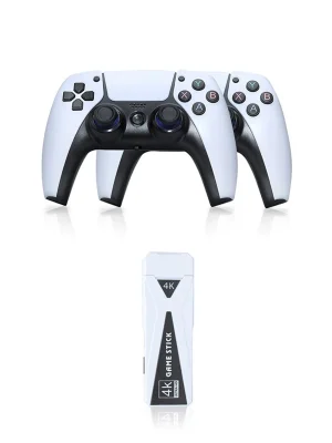Newface Y5 64GB Android Dual Pad 4K Game Stick - Beyaz