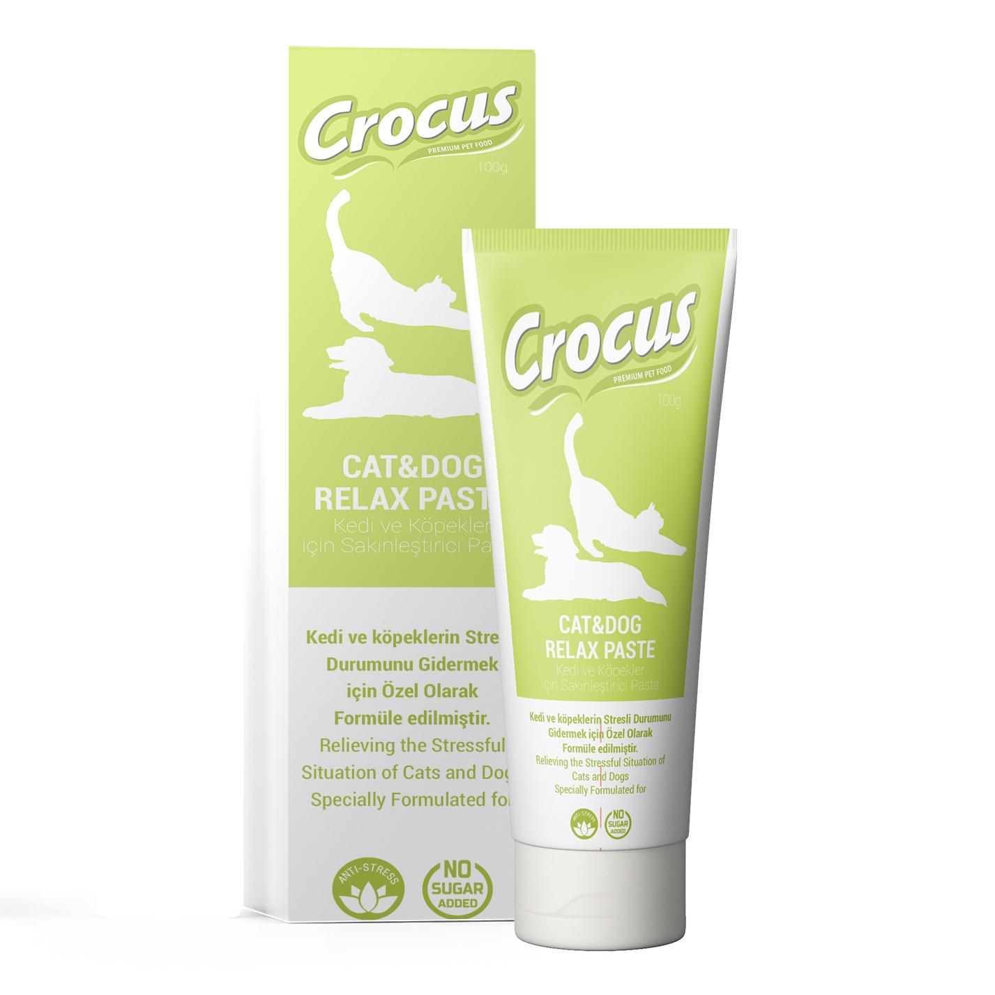 09d77b8b96d2a6f31d4179ab5084b375.png CROCUS KEDI KÖPEK RELAX MACUN 100 GRAM X 2 ADET - Görsel 2