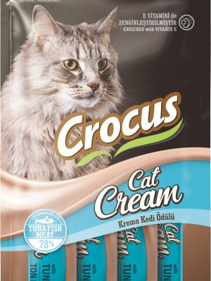 CROCUS TON BALIKLI KREMA KEDI ÖDÜLÜ 4 X 15 GR X 5 ADET