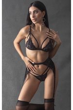 Siyah Jartiyer Takım - 1035 - Beden L/XL - Görsel 4