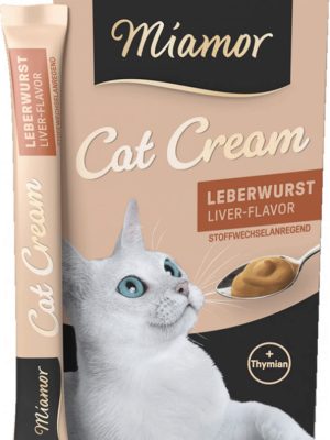 MIAMOR CREAM CIĞERLI KEDI ÖDÜLÜ 6X15 GR