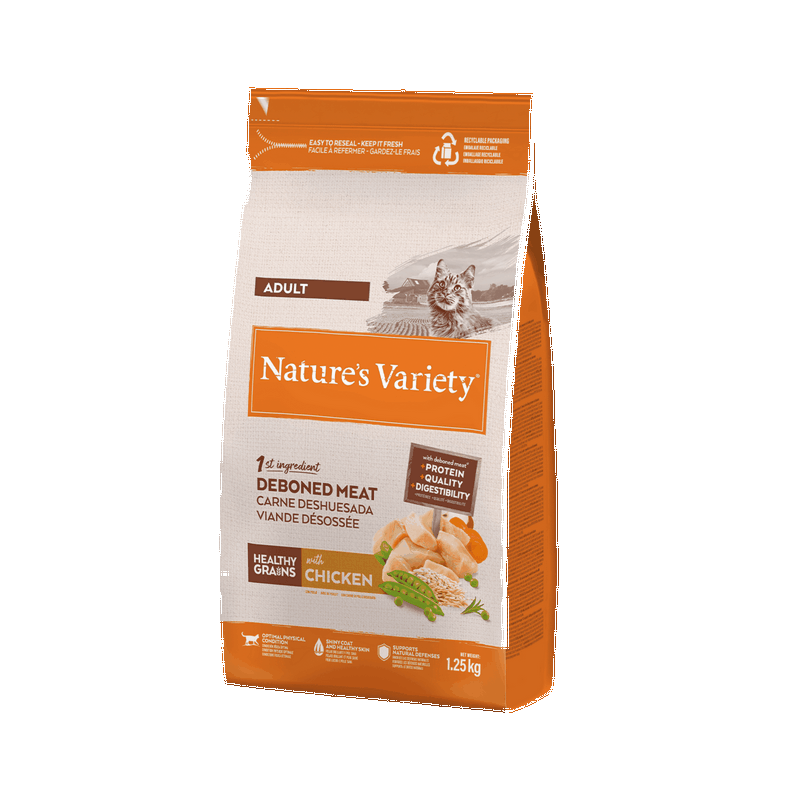 1016702_de54c10bca7eee42713ba6afbb67a66c.png Natures Varıety Adult Cat Chıcken 1,25 Kg - Görsel 1