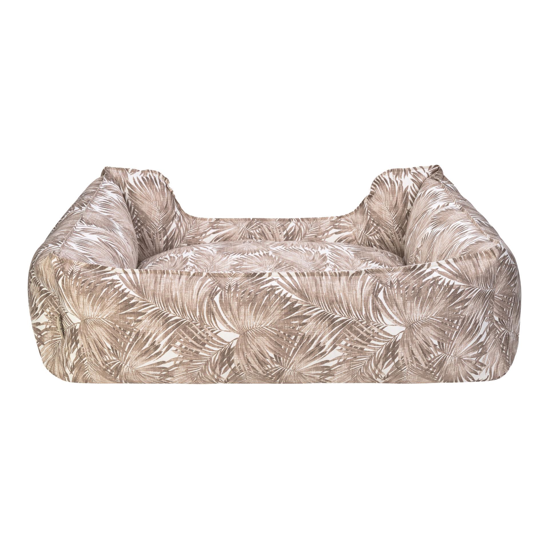 Pet Comfort Alpha Merta Açık Kahverengi-Beyaz Köpek Yatağı L 85x105cm - Görsel 3