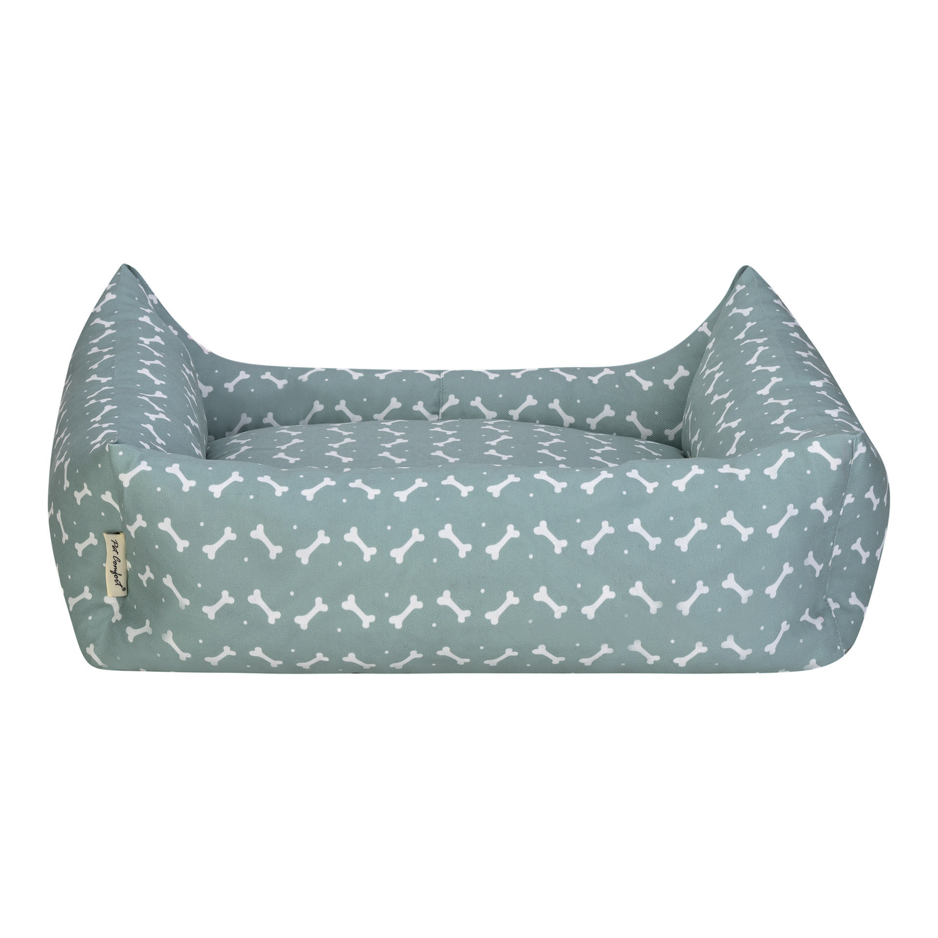1032953_pet-comfort-uniform-bone-mint-beyaz-kopek-yatagi-m-60x70cm-mekan-kpek-yata-pet-comfort-18189-40-B.jpg Pet Comfort Uniform Bone Mint-Beyaz Köpek Yatağı M 60x70cm - Görsel 3