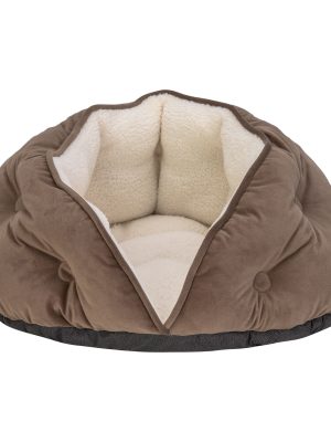 Pet Comfort Paris Perla Kedi ve Köpek Yatağı Kahverengi 60cm