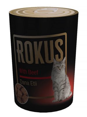 ROKUS DANA ETLI KEDI KONSERVESI 410 GR