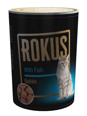 Rokus Balıklı Kedi Konservesi 410g Rok240410fhaca1