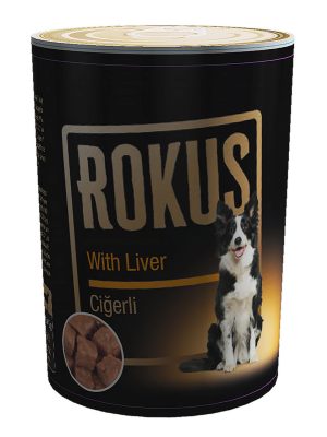 ROKUS CIĞERLI KÖPEK KONSERVESI 410G