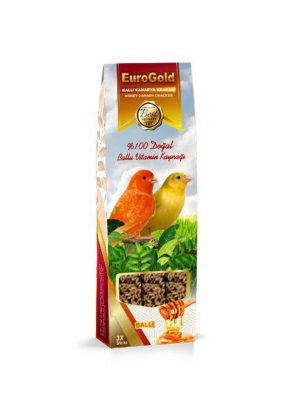 EuroGold Kanarya Ballı Krakeri Üçlü 100g