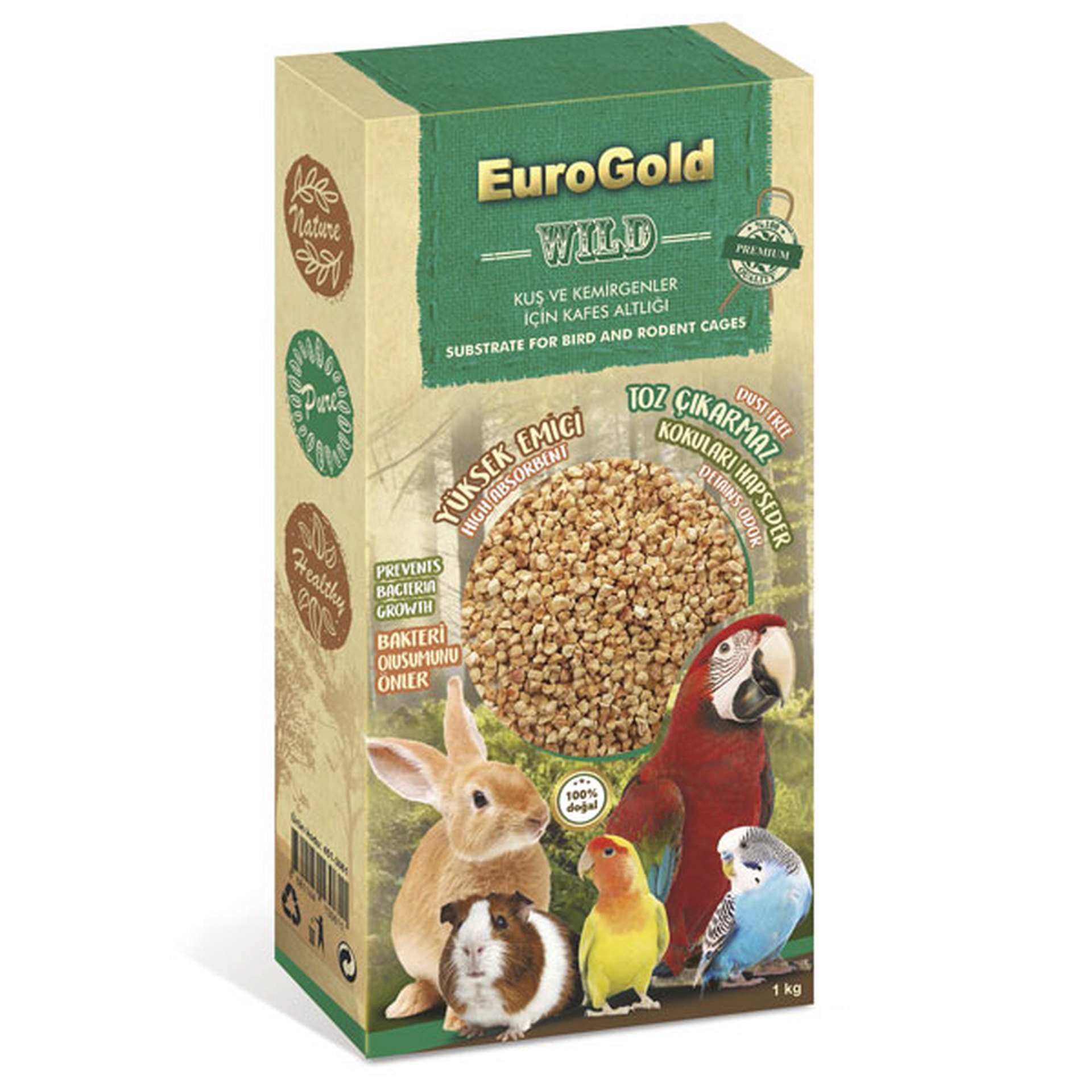 1047759_451-3061.jpg EuroGold Kuş ve Kemirgen Kafes Altlığı 1 Kg - Görsel 1