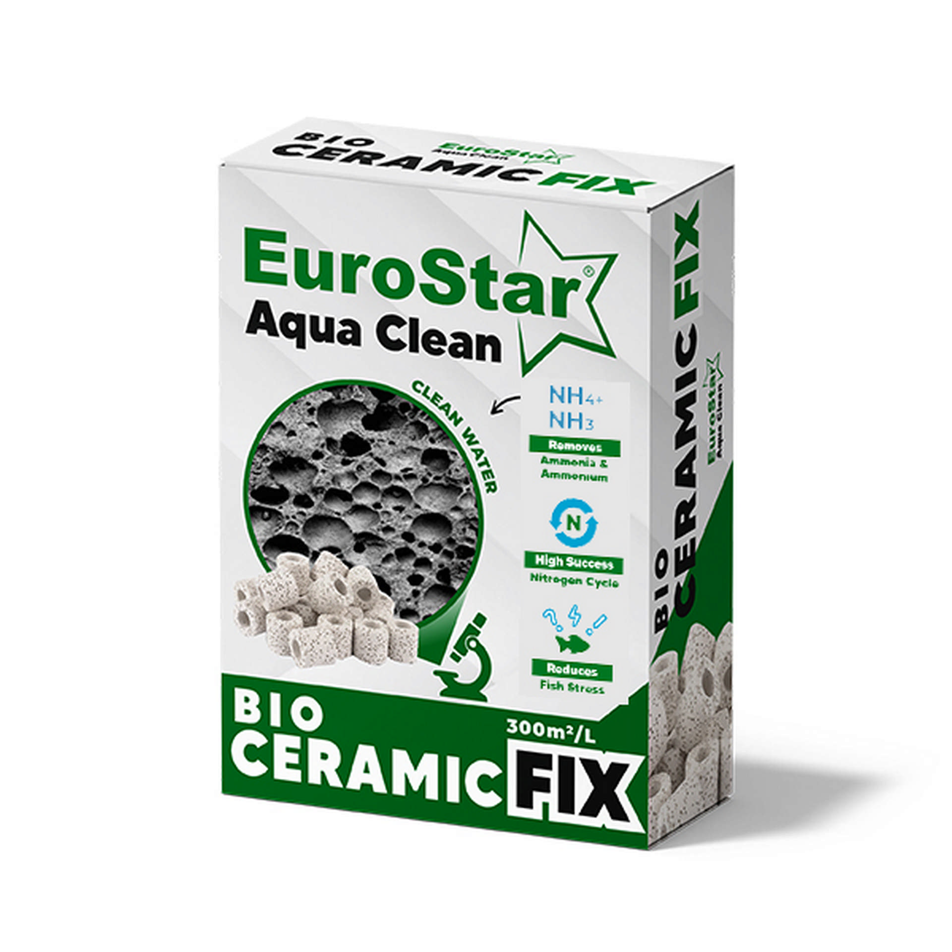 1047791_452-1008.jpg EuroStar Bio Filter Ring Beyaz 500 Ml - Görsel 1