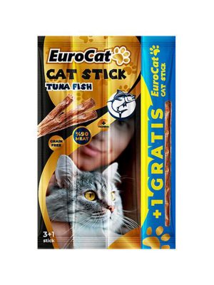 EuroCat CatStick Ton Balıklı 4x5 gr