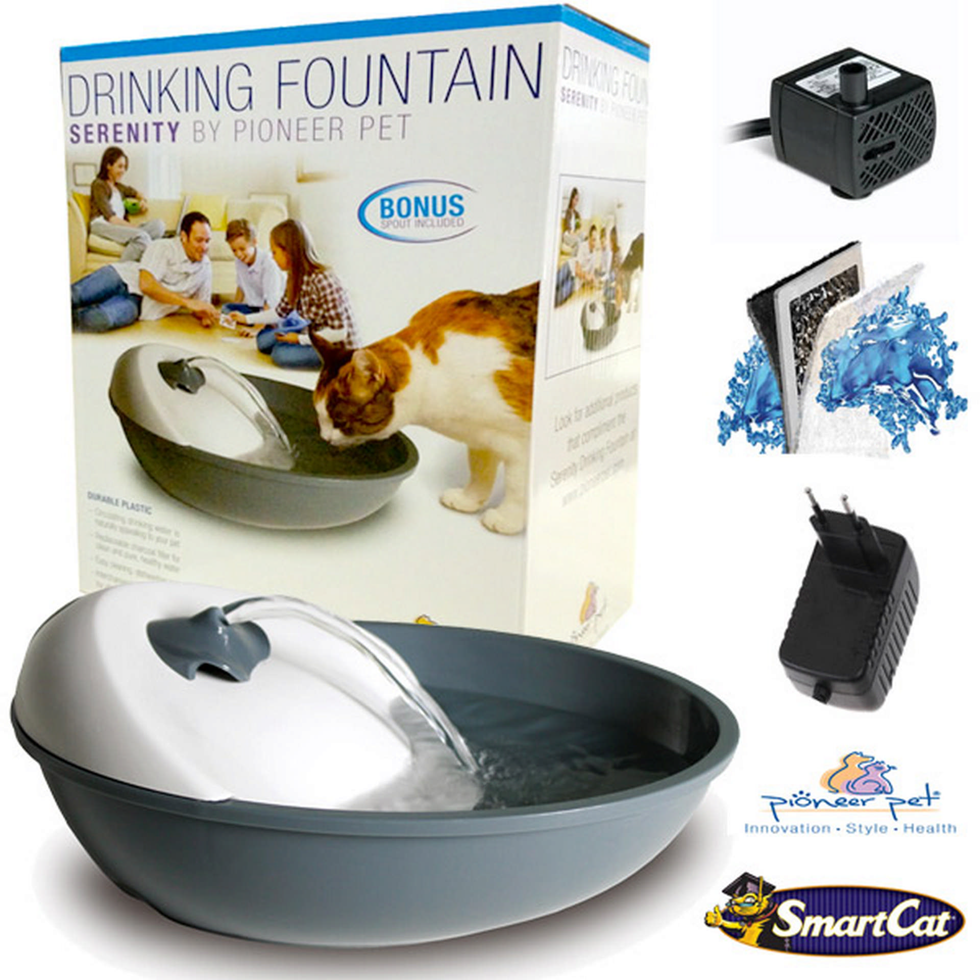 1048317_677-P3040.jpg Pioneer Pet Kedi Köpek Suluğu 60 Oz P3040 (1,77 Lt) - Görsel 1