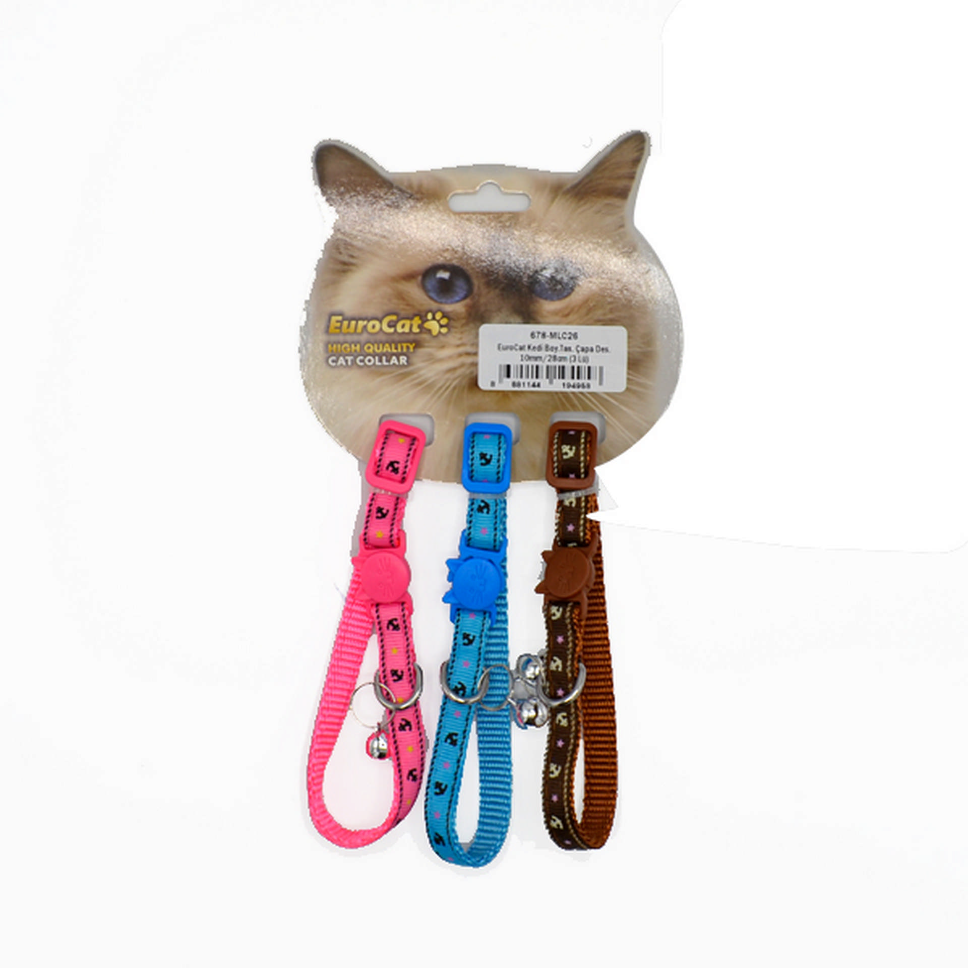 1048429_678-MLC26.jpg EuroCat Kedi Boy.Tas. Çapa Des. 10mm28cm (3 Lü) - Görsel 1