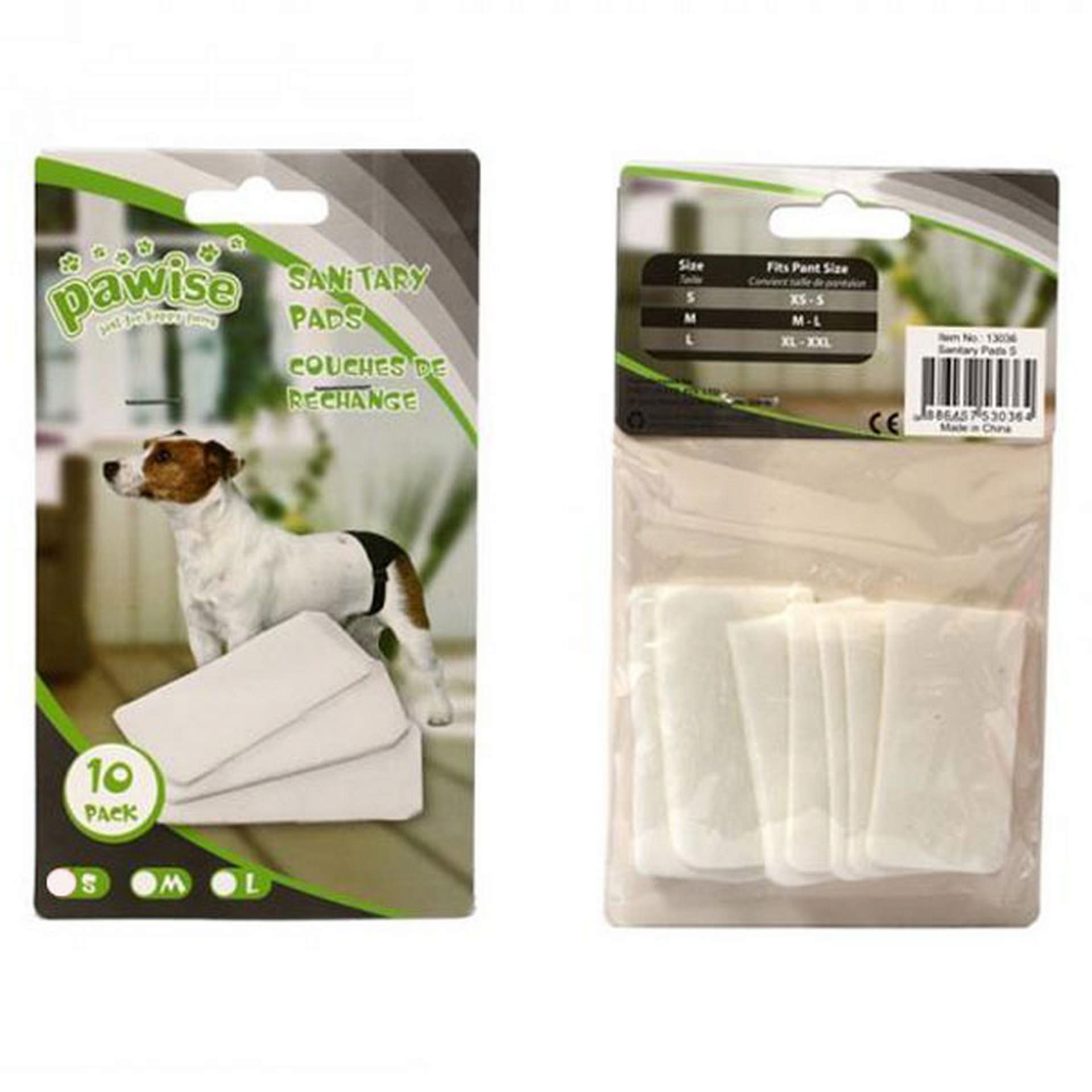 1048568_679-13036.jpg Pawise Köpek Regl Pedi (S) 10'lu Paket - Görsel 1