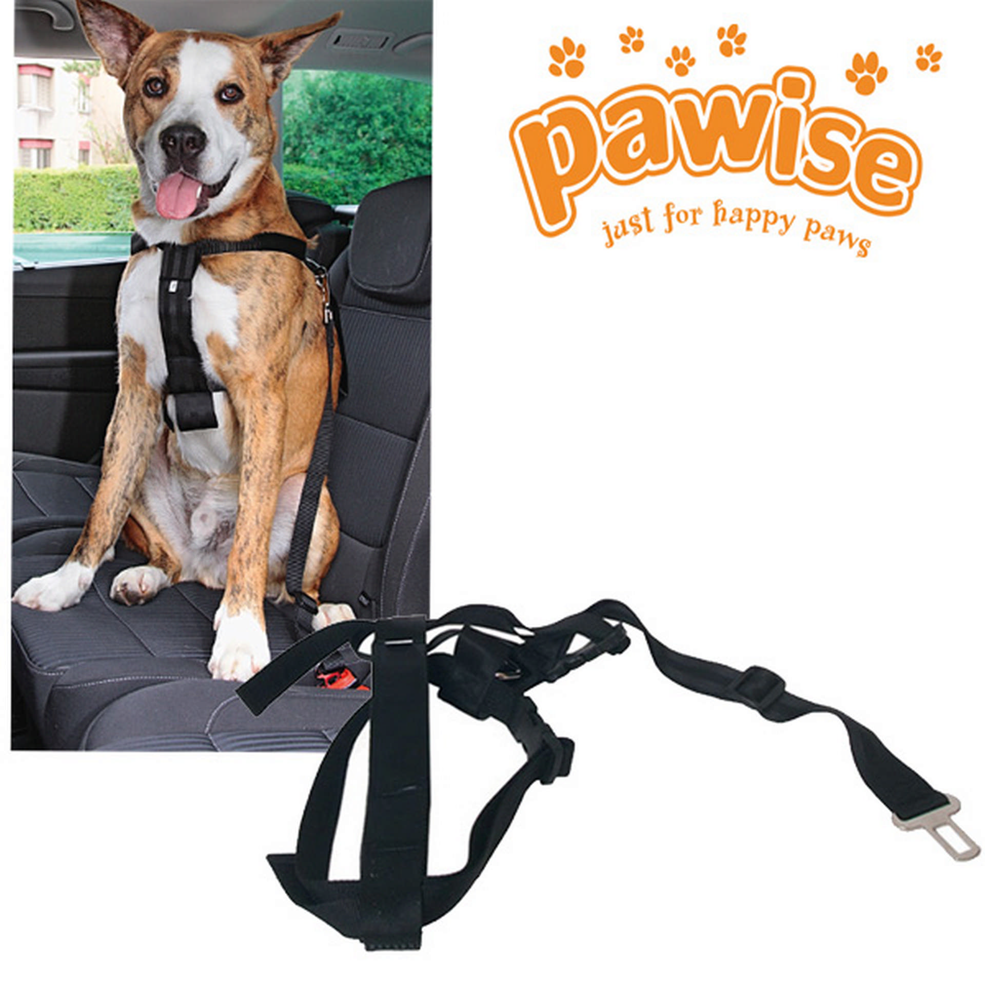 1048574_679-13054.jpg Pawise Emniyet Kemerli Köpek Tasması XL - Görsel 1