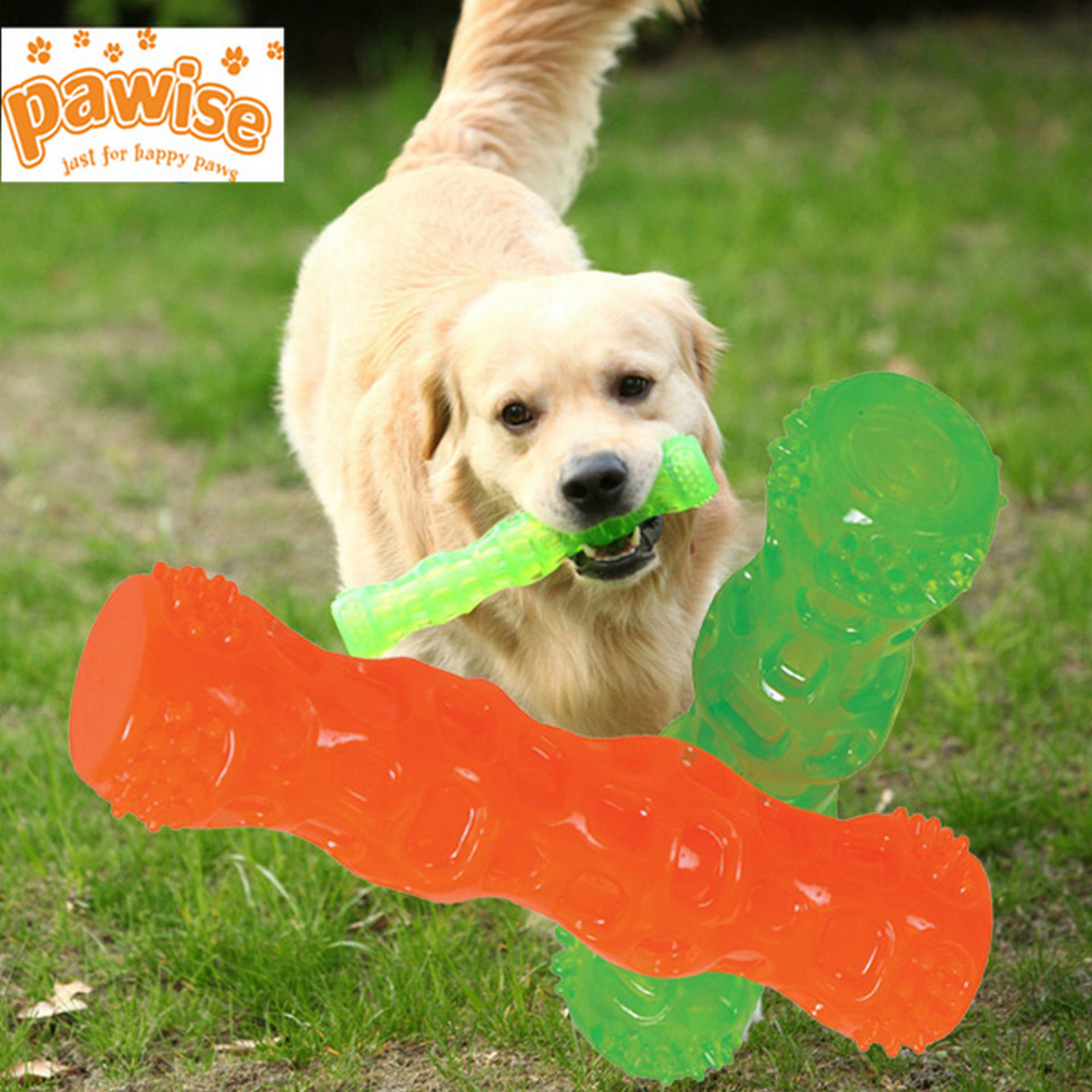 1048604_679-14505.jpg Pawise Sesli Çubuk Köpek Oyuncağı 18 cm - Görsel 1