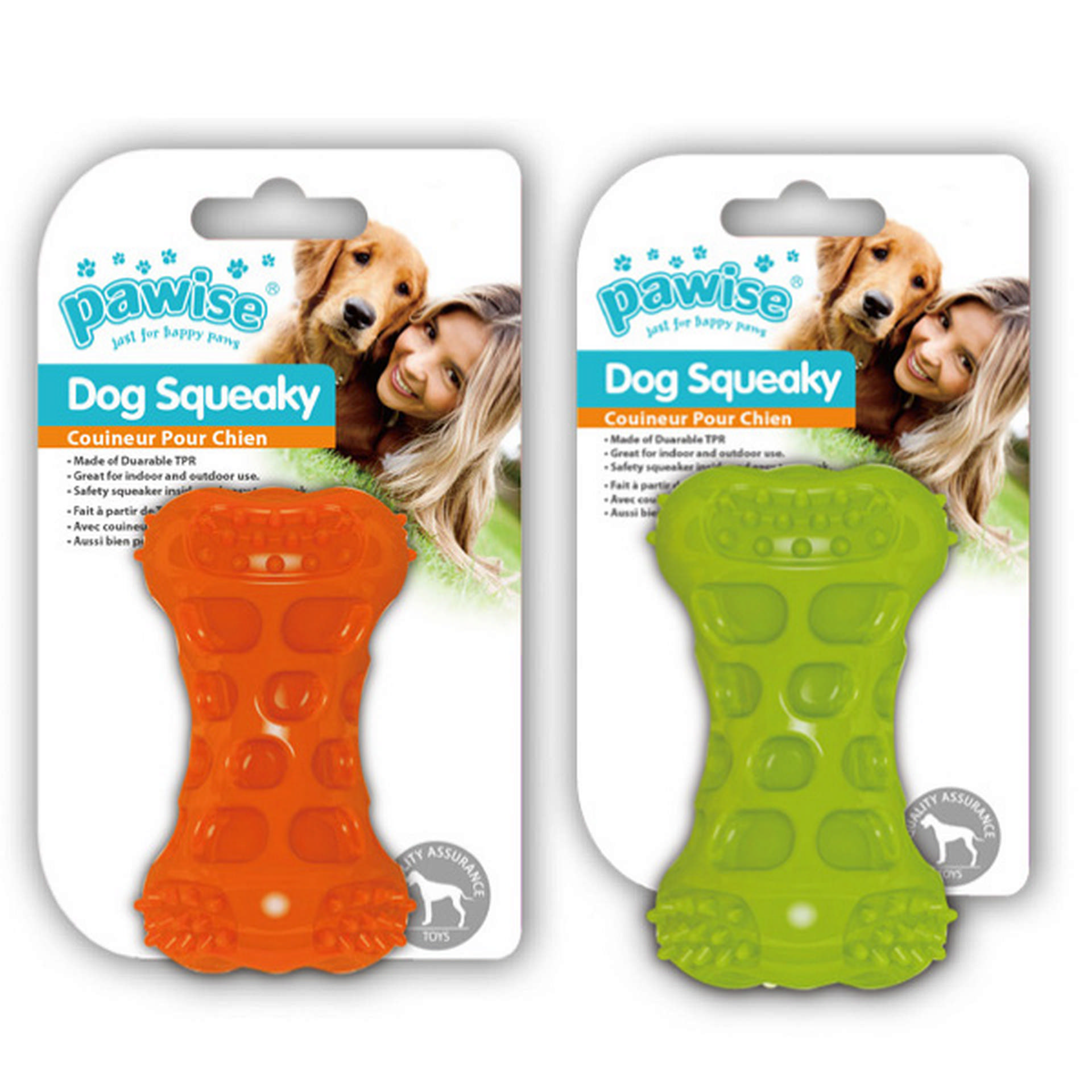 1048606_679-14508.jpg Pawise Sesli Kemik Köpek Oyuncağı 10,5 cm - Görsel 1