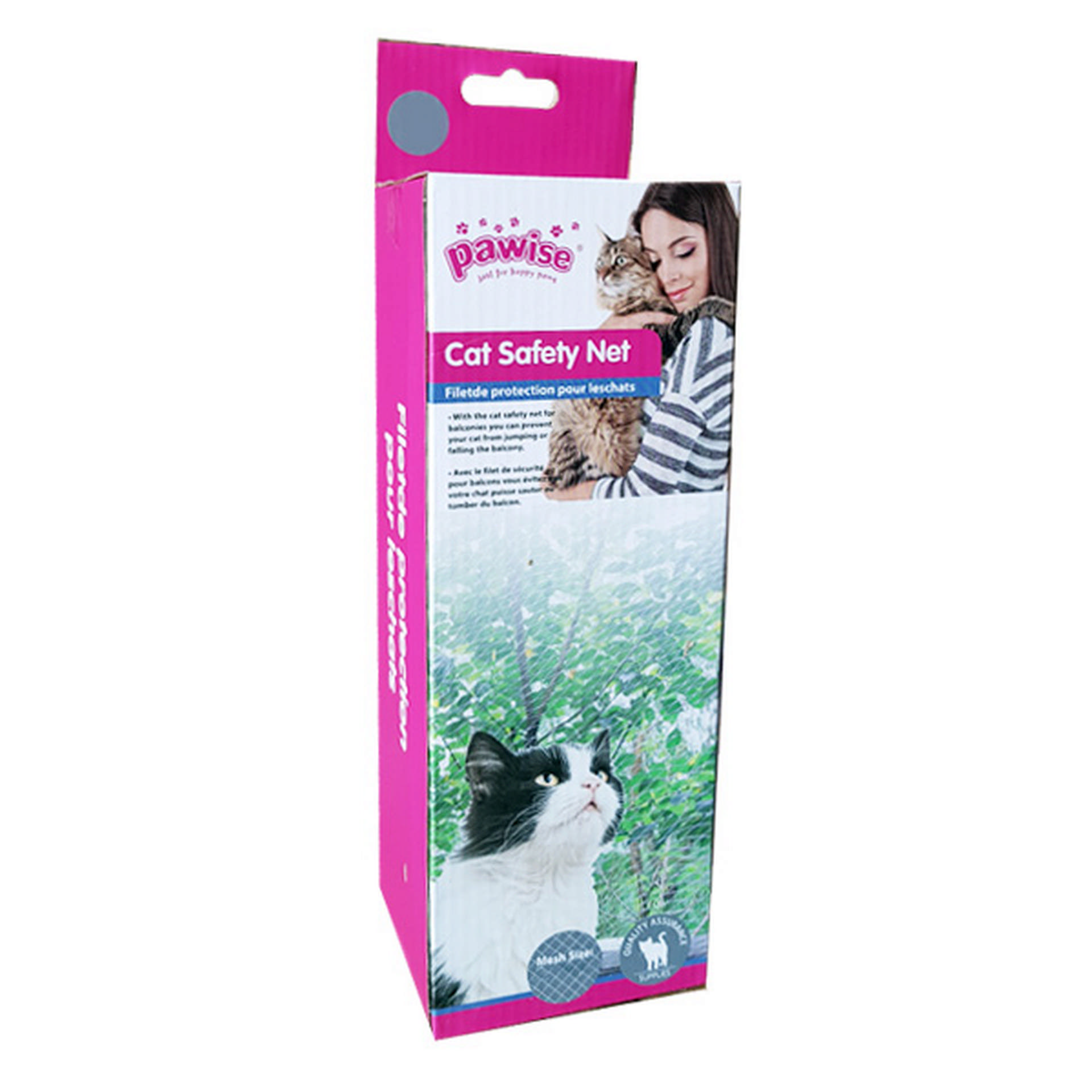 1048832_679-28403.jpg Pawise Balkon Kedi Koruma Şeffaf Ağ 4x3M - Görsel 1