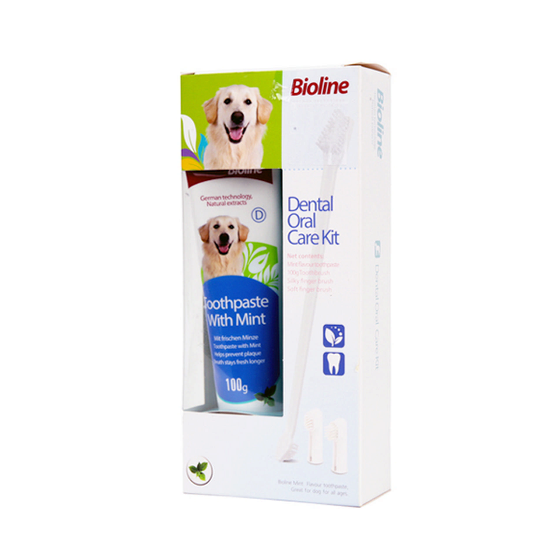 1048946_681-2094.jpg Bioline Nane Aromalı Ağız Bakım Seti 100 Gr - Görsel 1