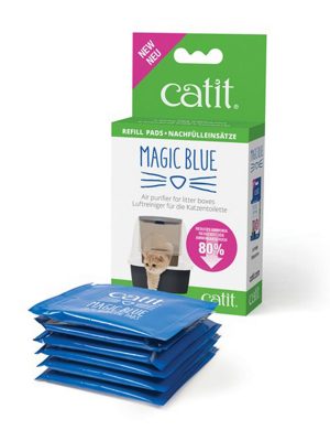 Catit Magic Blue Tuvalet Kabı Koku Giderici Yedek Kartuş