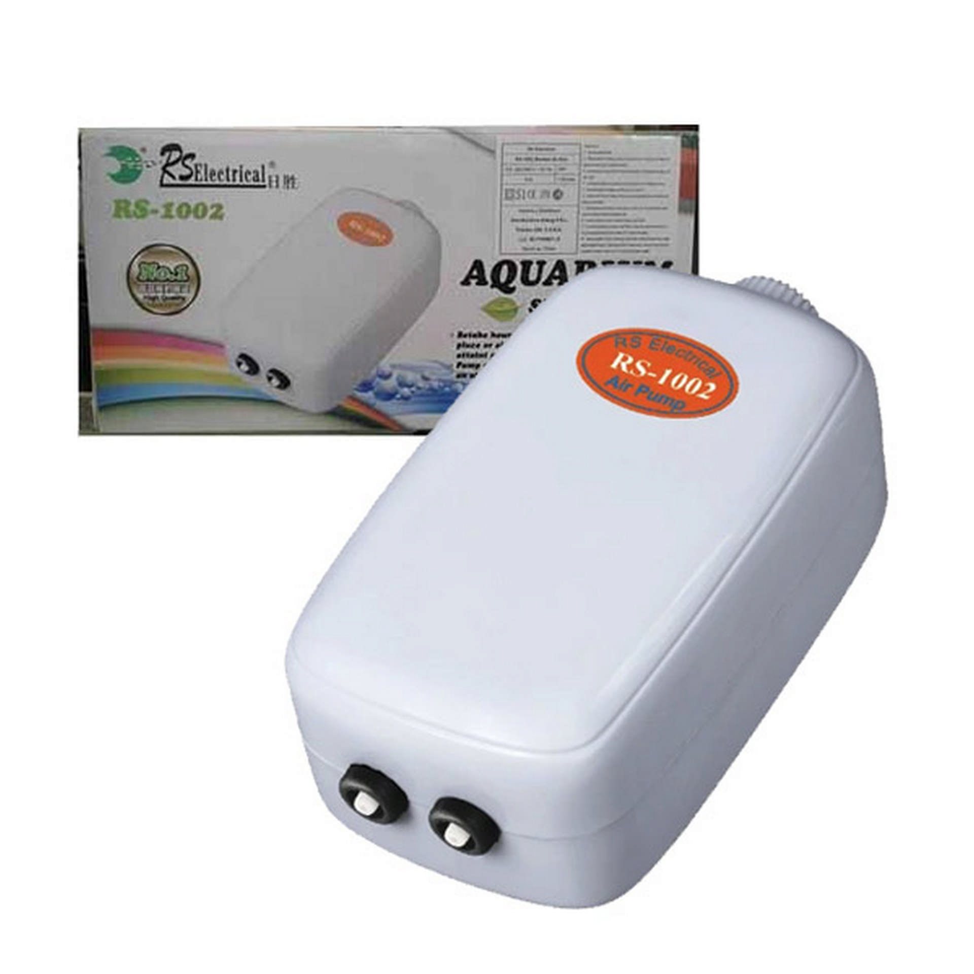 1049388_750-RS1002.jpg RS Süper Hava Motoru Çift Çıkışlı 3,5 Ltmin 5w - Görsel 1