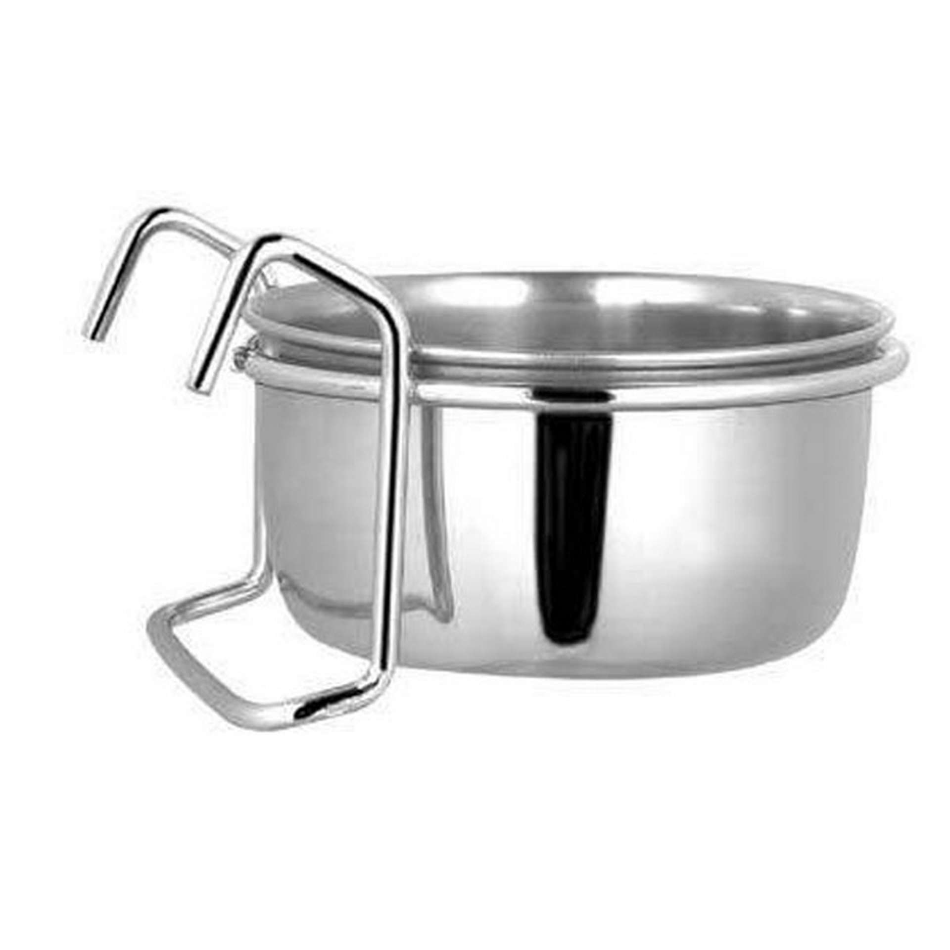 1049435_795-22004.jpg CCHCP30 Kanca Askılı 30 Oz Metal Yem Kabı ø 14,5 - Görsel 1