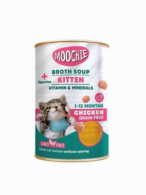 Moochie Et Suyu Çorba Tavuklu Yavru Kedi 135ML