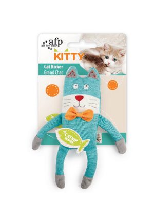Afp Kitty - Peluş Kedi Turkuaz Yavru Kedi Oyuncak