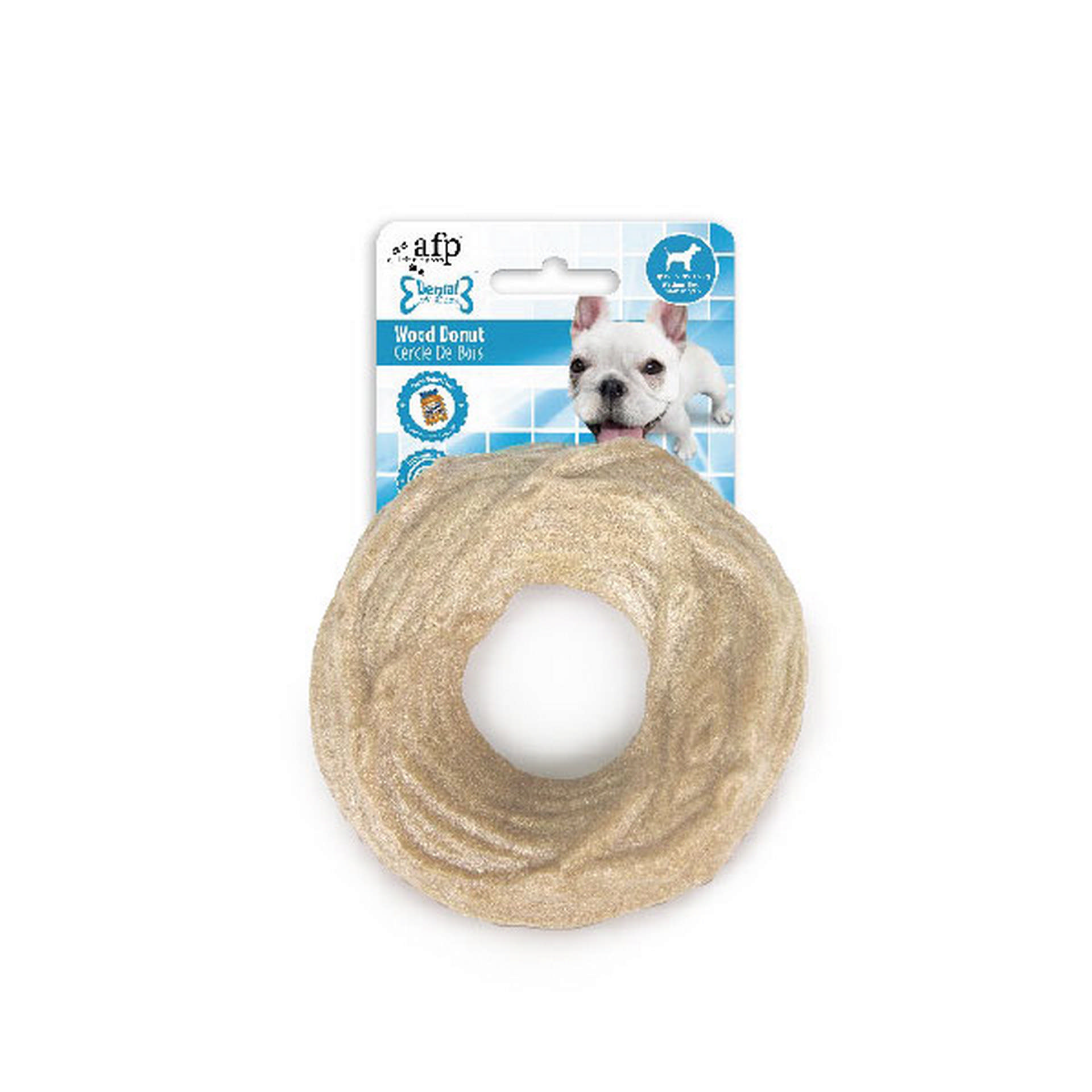 1058266_680-4194.jpg Afp Dental Chews - Diş Kaşıma Ahşap Donut Fıstıklı - Görsel 1
