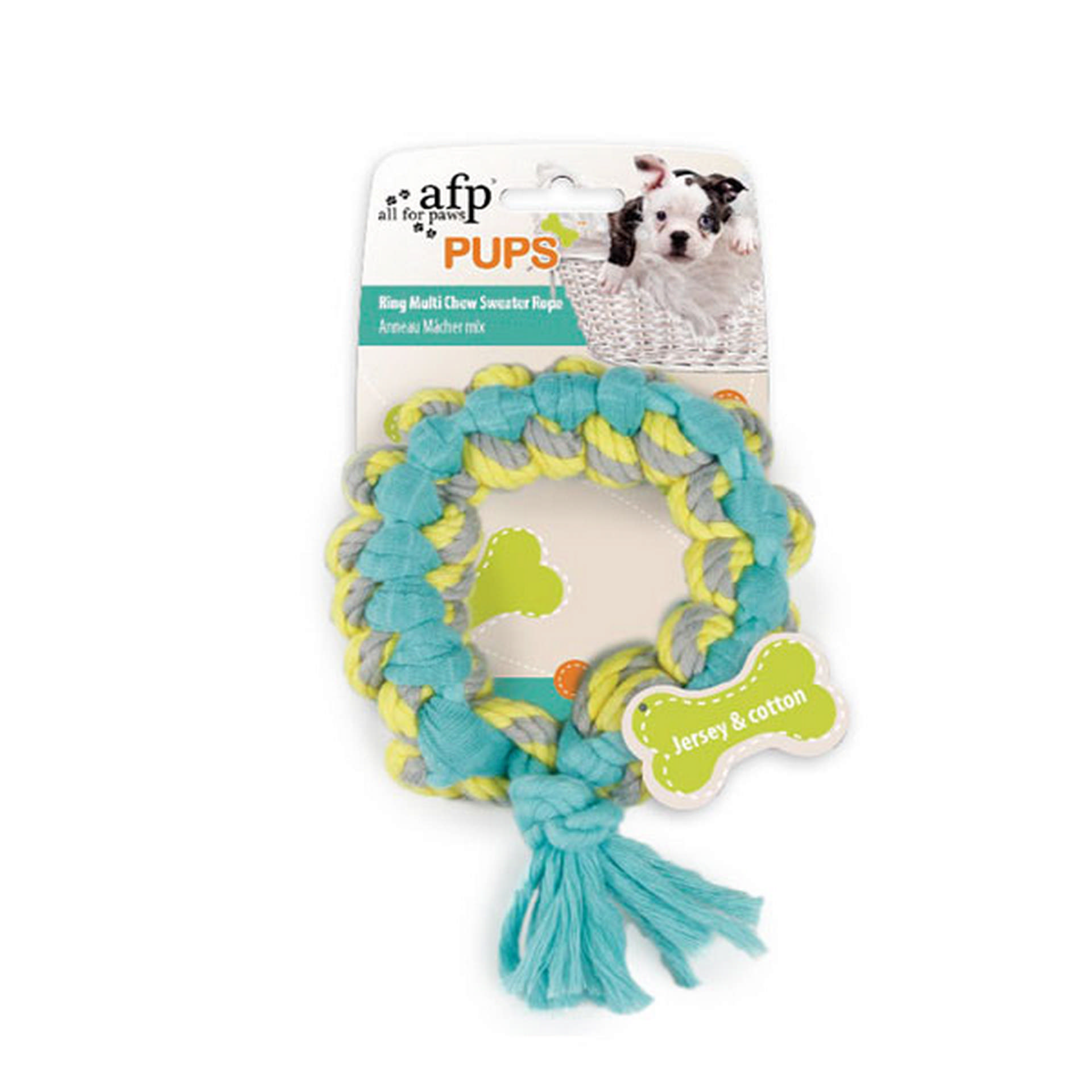 1058284_680-4737.jpg Afp Pups - Sweater Rope Yav.Köpek Yuvarlak Diş İpi - Görsel 1