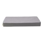 Pet Comfort Lima Ortopedik Köpek Yatağı Gri Peluş S 70x40x9cm - Görsel 3