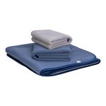 Pet Comfort Lodix Mirinda Mavi Köpek Battaniyesi L 100x150cm - Görsel 3