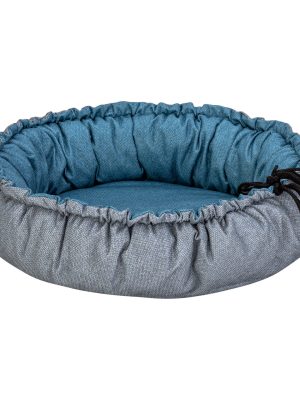 Pet Comfort Sunflower Kedi ve Köpek Yatağı Çift Taraflı Mavi/Gri 60cm