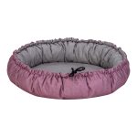 Pet Comfort Sunflower Kedi ve Köpek Yatağı Çift Taraflı Pembe/Gri 85cm - Görsel 2