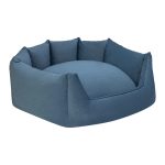 Pet Comfort Barcelona  Kedi ve Köpek Yatağı Mavi 75x65cm - Görsel 2