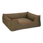 Pet Comfort Alpha  Köpek Yatağı Haki w Turuncu Biye L 105x85cm - Görsel 2