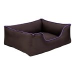 Pet Comfort Alpha  Köpek Yatağı Kahverengi w Mor Biye M 80x65cm - Görsel 2