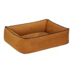 Pet Comfort Golf  Kedi ve Köpek Yatağı Hardal w Parliament Mavi Biye XS 55x45cm - Görsel 2