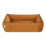 Pet Comfort Golf  Kedi ve Köpek Yatağı Hardal w Parliament Mavi Biye XS 55x45cm - Görsel 3