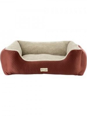 Pet Comfort Echo  Köpek Yatağı Tarçın/Ecru Peluş L 105x80cm