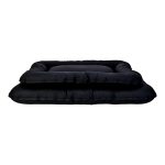 Pet Comfort Enzo Siyah Köpek Yatağı L 120x80cm - Görsel 4