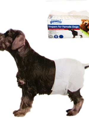 Pawise Köpek Alt Bağlama Bezi M Boy 12 Adet