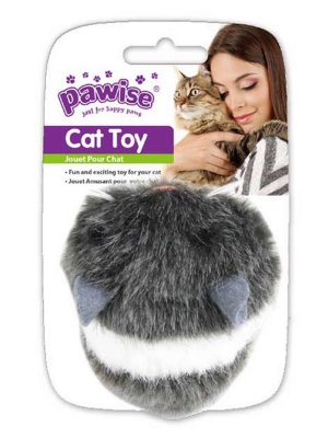 Pawise Kurmalı Kedi Oyuncağı Fare 8 cm