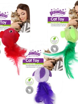 Pawise Catnipli Peluş Kuş Kedi Oyuncağı 12 cm