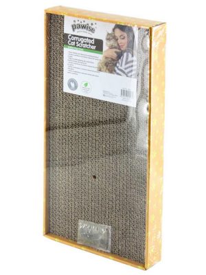 Pawise Karton Kedi Tırmalama Dikdörtgen 48 cm